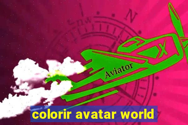 colorir avatar world